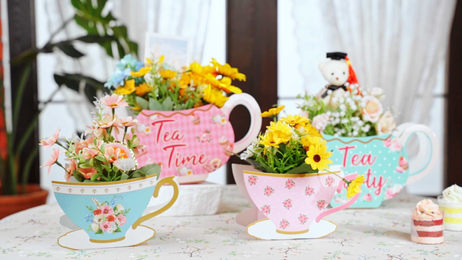 Flower Garden Teatime OP ミント Flower Garden Teatime OP ミント